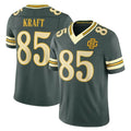 GB.Packers #85 Tucker Kraft Player Green Limited 2026 Rivalries Collection Home Game CBdoa Stitched Jerseys