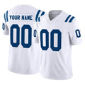 Custom IN.Colts White Limited Vapor F.U.S.E. Home Game Any Name & Numbers CBdoa Stitched Jerseys