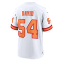 CBdoa TB.Buccaneers #54 Lavonte David White 50th Season Game Jersey