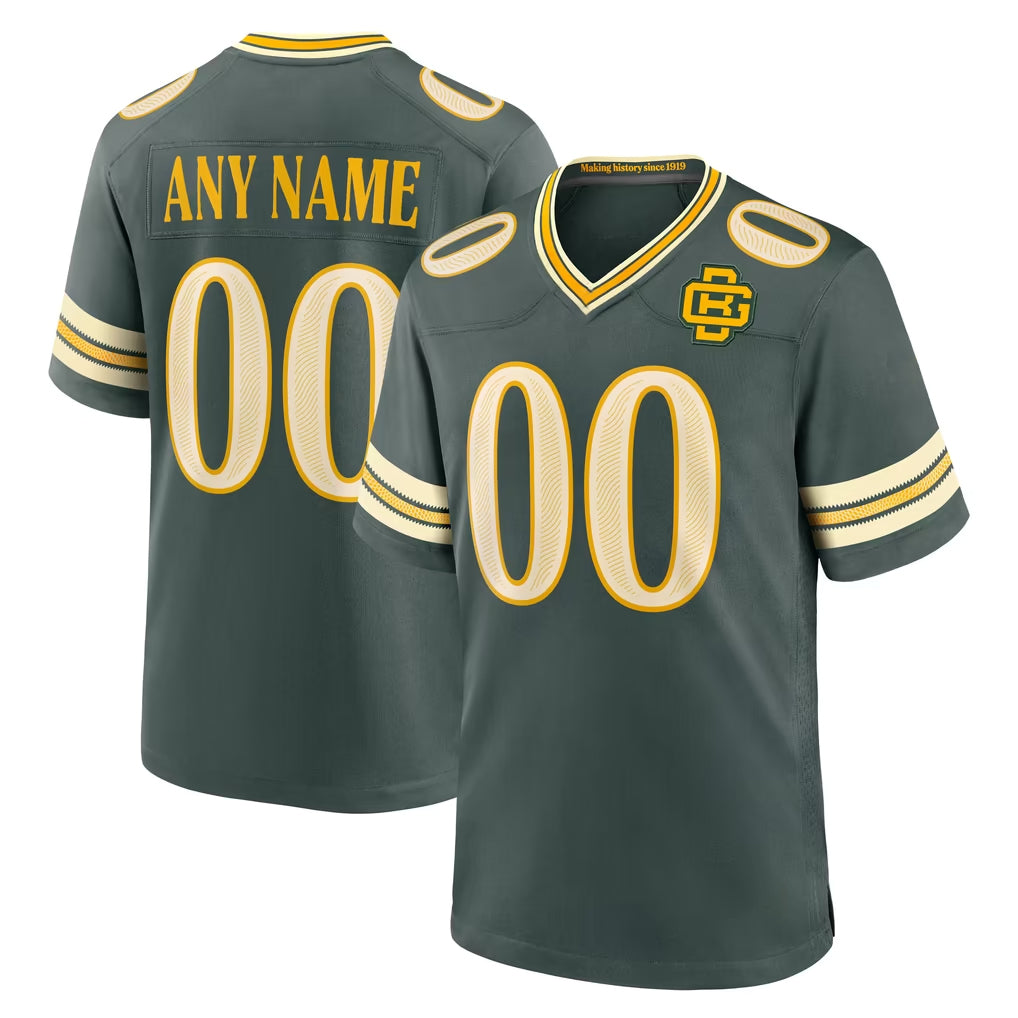 Custom GB.Packers Green 2026 Rivalries Collection Home Game Any Name & Numbers CBdoa Stitched Jerseys