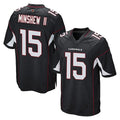 A.Cardinals #15 Gardner Minshew II Player Black Home Game CBdoa Stitched Jerseys