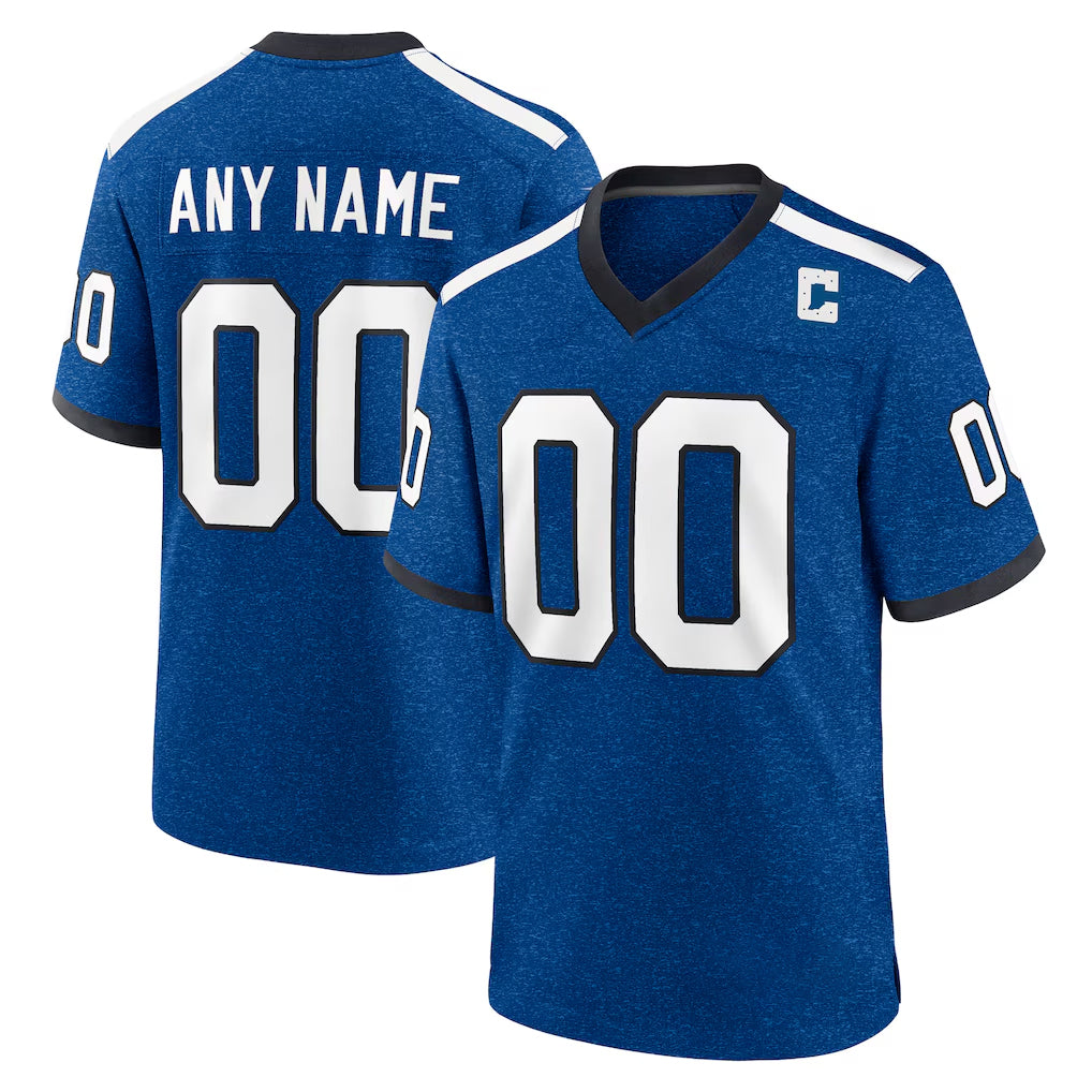 Custom IN.Colts Royal Alternate Indiana Nights Home Game Any Name & Numbers CBdoa Stitched Jerseys