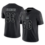 C.Bengals #66 Dalton Risner Player Black Reflective Limited Game CBdoa Stitched Jerseys