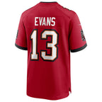 CBdoa TB.Buccaneers #13 Mike Evans Red Game Jersey