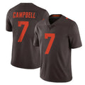 C.Browns #7 Tyson Campbell Player Browns Color Rush Limited Home Game CBdoa Stitched Jerseys