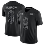CBdoa C.Bengals #9 Joe Burrow Player Black Limited 2026 Salute to Service Home Game Stitched Jerseys