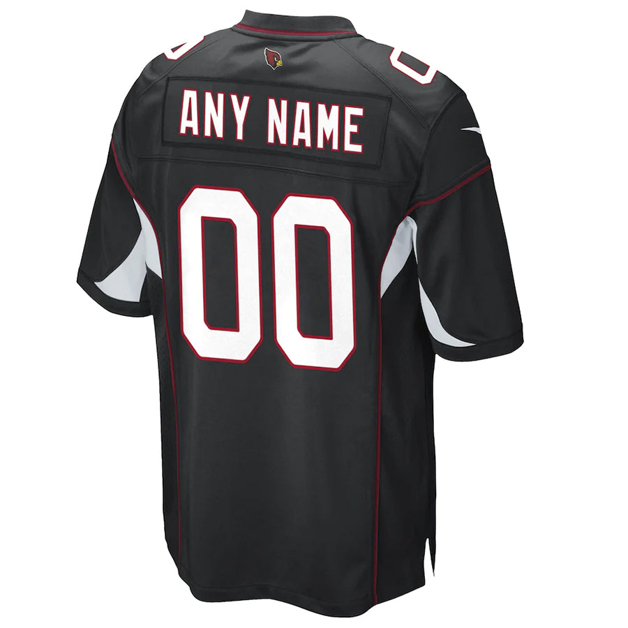 Custom A.Cardinals Black Game CBdoa Stitched Jerseys