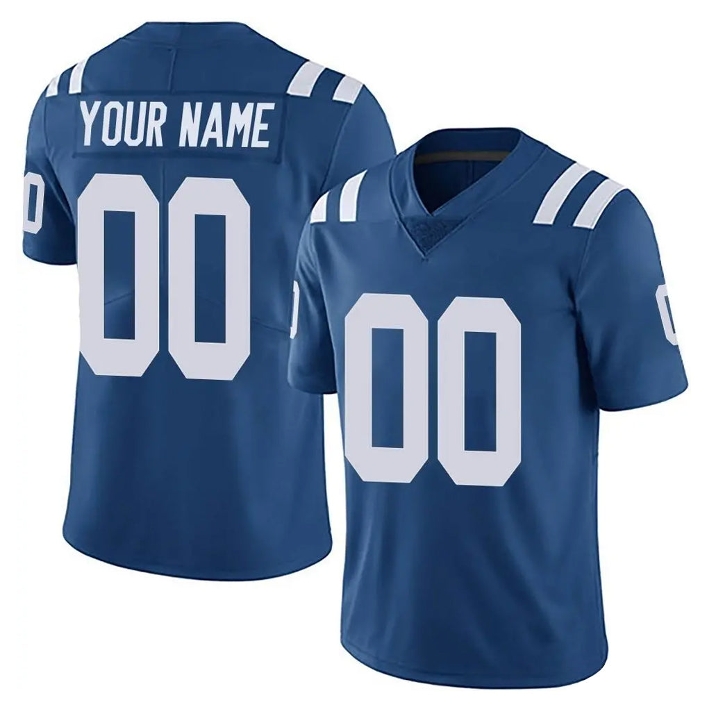 Custom IN.Colts Royal Limited Vapor Untouchable Home Game Any Name & Numbers CBdoa Stitched Jerseys