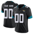 Custom J.Jaguars Black Vapor Untouchable Limited Home Game Any Name & Numbers CBdoa Stitched Jerseys
