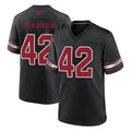 A.Cardinals #42 Dadrion Taylor-Demerson Player Black Alternate Game CBdoa Stitched Jerseys