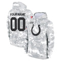 Custom IN.Colts Arctic Camo Salute to Service Hoodies Limited Game Any Name & Numbers CBdoa Stitched Jerseys