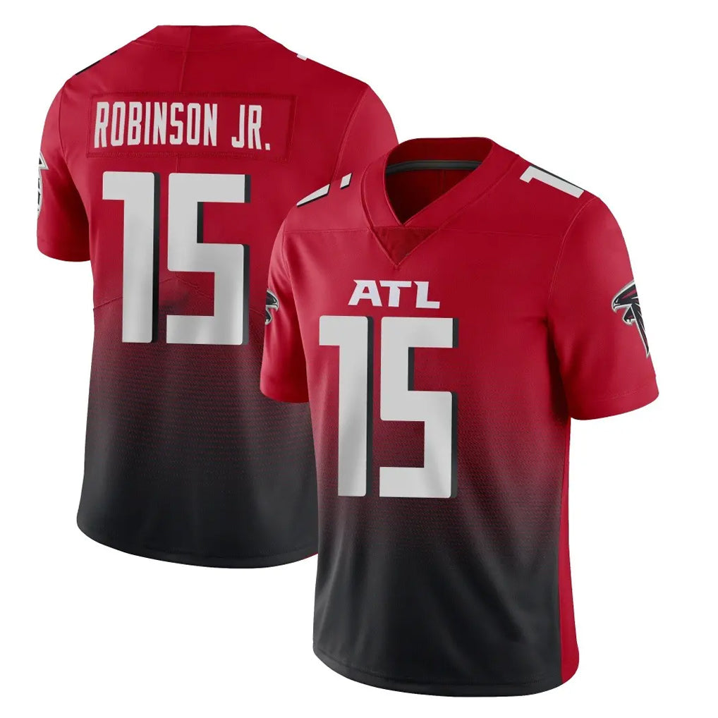 A.Falcons #15 Brian Robinson Player Red Vapor Untouchable Limited Home Game CBdoa Stitched Jerseys