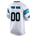 Custom C.Panthers White Game Any Name & Numbers CBdoa Stitched Jerseys