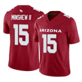 A.Cardinals #15 Gardner Minshew II Player Cardinal Vapor F.U.S.E. Limited Home Game CBdoa Stitched Jerseys
