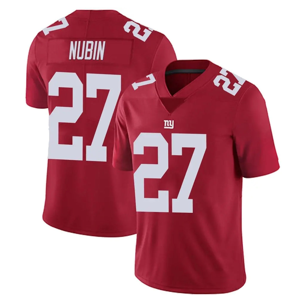 NY.Giants #27 Tyler Nubin Player Red Limited Vapor Untouchable Home Game CBdoa Stitched Jerseys