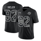 M.Dolphins #92 Zach Sieler Player Black Limited 2026 Salute to Service Home Game CBdoa Stitched Jerseys