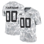 Custom J.Jaguars Arctic Camo Salute To Service Limited Game Any Name & Numbers CBdoa Stitched Jerseys