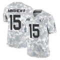 A.Cardinals #15 Gardner Minshew II Player Arctic Camo Limited Salute To Service Home Game CBdoa Stitched Jerseys