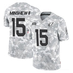 A.Cardinals #15 Gardner Minshew II Player Arctic Camo Limited Salute To Service Home Game CBdoa Stitched Jerseys