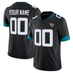 Custom J.Jaguars Black Vapor F.U.S.E. Limited Home Game Any Name & Numbers CBdoa Stitched Jerseys