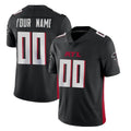 Custom A.Falcons Black Limited Home Game Any Name & Numbers CBdoa Stitched Jerseys