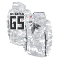 A.Falcons #65 Matthew Bergeron Player Camo Arctic Salute to Service Hoodies Limited CBdoa Stitched Jerseys
