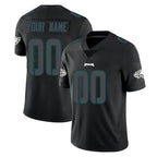 Custom P.Eagles Limited Black Impact Home Game Any Name & Numbers CBdoa Stitched Jerseys