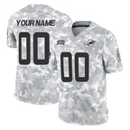 Custom M.Dolphins Arctic Camo Salute To Service Limited Game Any Name & Numbers CBdoa Stitched Jerseys