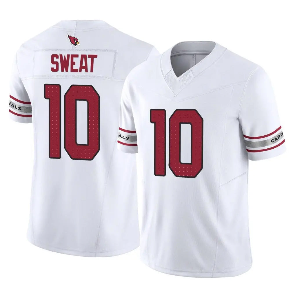 A.Cardinals #10 Josh Sweat Player White Vapor F.U.S.E. Limited Home Game CBdoa Stitched Jerseys