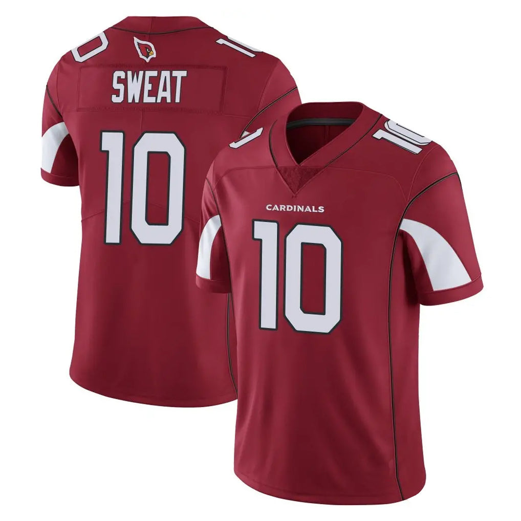 A.Cardinals #10 Josh Sweat Player Cardinal Vapor Limited Home Game  CBdoa Stitched Jerseys