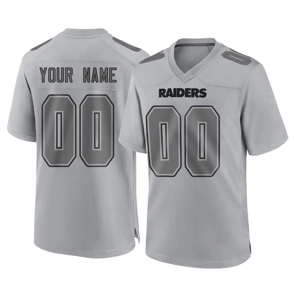 Custom LV.Raiders Gray Atmosphere Fashion Limited Game Any Name & Numbers CBdoa Stitched Jerseys