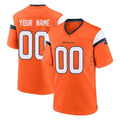 Custom D.Broncos Orange Home Game Any Name & Numbers CBdoa Stitched Jerseys