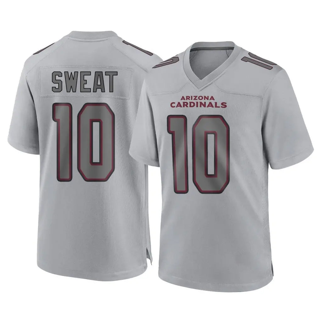 A.Cardinals #10 Josh Sweat Player Gray Atmosphere Fashion Home Game CBdoa Stitched Jerseys