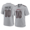 A.Cardinals #10 Josh Sweat Player Gray Atmosphere Fashion Home Game CBdoa Stitched Jerseys