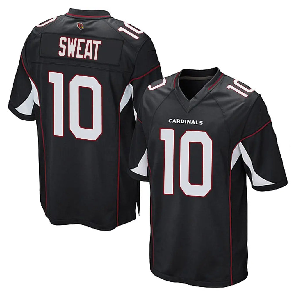 A.Cardinals #10 Josh Sweat Player Black Home Game CBdoa Stitched Jerseys