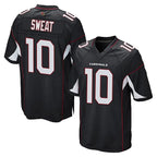 A.Cardinals #10 Josh Sweat Player Black Home Game CBdoa Stitched Jerseys