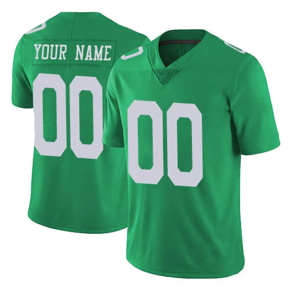 Custom P.Eagles Green Limited Vapor Untouchable Home Game Any Name & Numbers CBdoa Stitched Jerseys