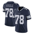 D.Cowboys #78 Terence Steele Player Navy Vapor Untouchable Limited Home Game CBdoa Stitched Jerseys