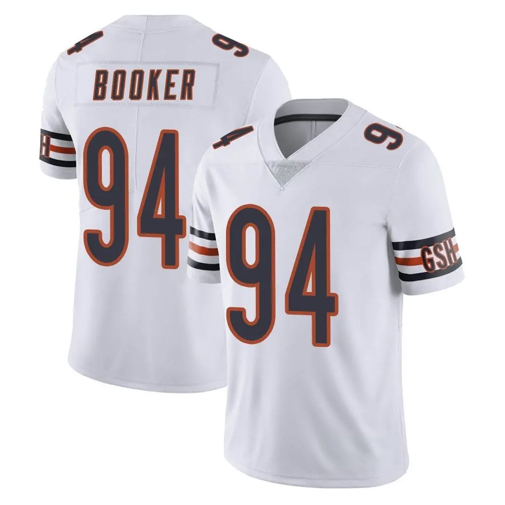 C.Bears #94 Austin Booker Player White Vapor Untouchable Limited Home Game CBdoa Stitched Jerseys