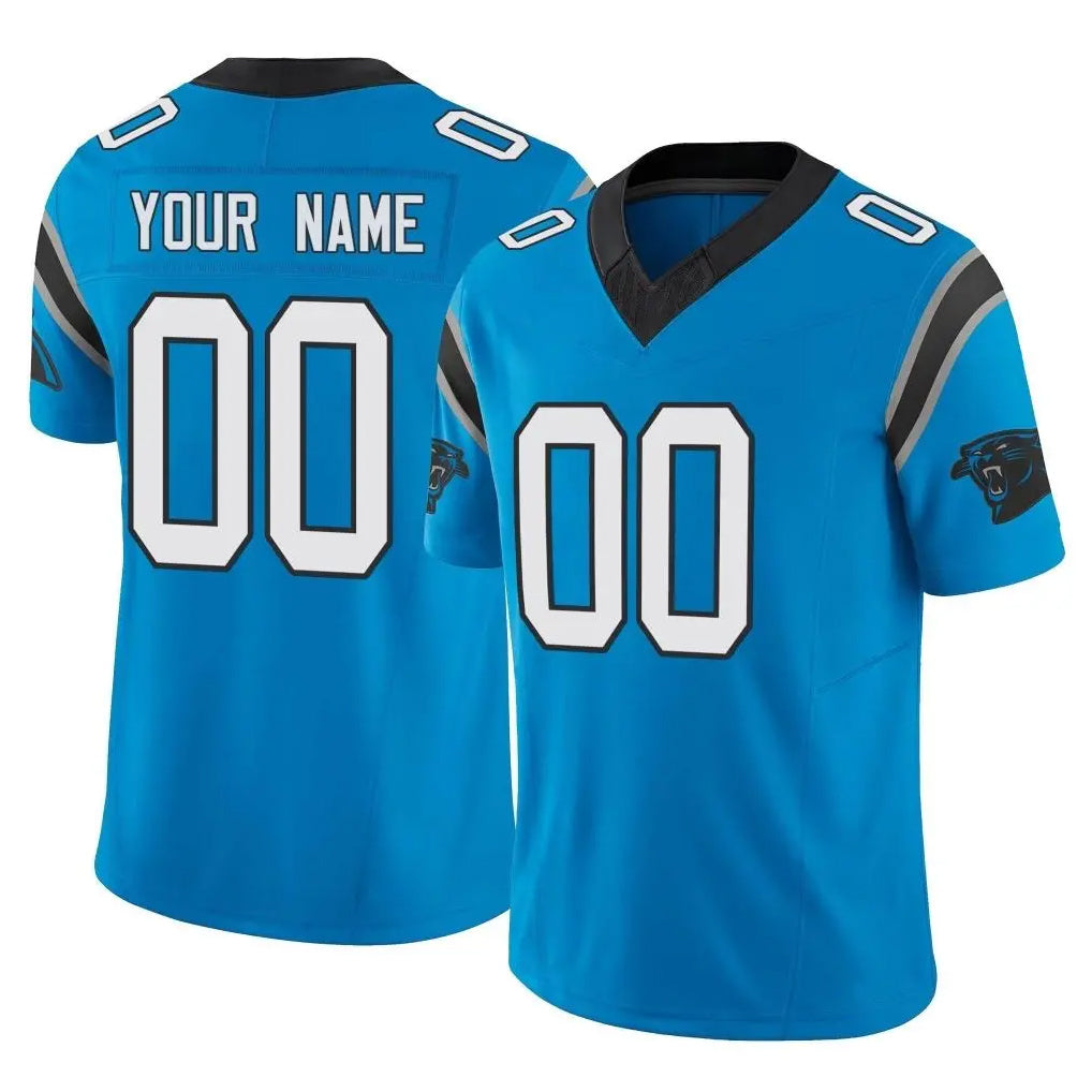 Custom C.Panthers Blue Vapor F.U.S.E. Limited Home Game Any Name & Numbers CBdoa Stitched Jerseys