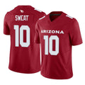 A.Cardinals #10 Josh Sweat Player Cardinal Vapor F.U.S.E. Limited Home Game CBdoa Stitched Jerseys