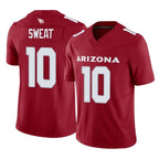 A.Cardinals #10 Josh Sweat Player Cardinal Vapor F.U.S.E. Limited Home Game CBdoa Stitched Jerseys