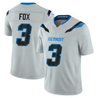 D.Lions #3 Jack Fox Player Silver Limited 2026 Rivalries Collection Home Game CBdoa Stitched Jerseys