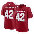 A.Cardinals #42 Dadrion Taylor-Demerson Player Cardinal Limited Home Game CBdoa Stitched Jerseys