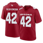 A.Cardinals #42 Dadrion Taylor-Demerson Player Cardinal Limited Home Game CBdoa Stitched Jerseys