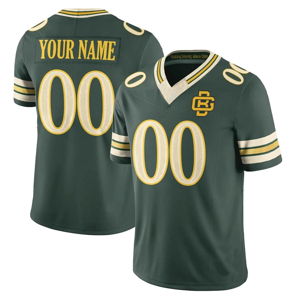 Custom GB.Packers Green Limited 2026 Rivalries Collection Home Game Any Name & Numbers CBdoa Stitched Jerseys