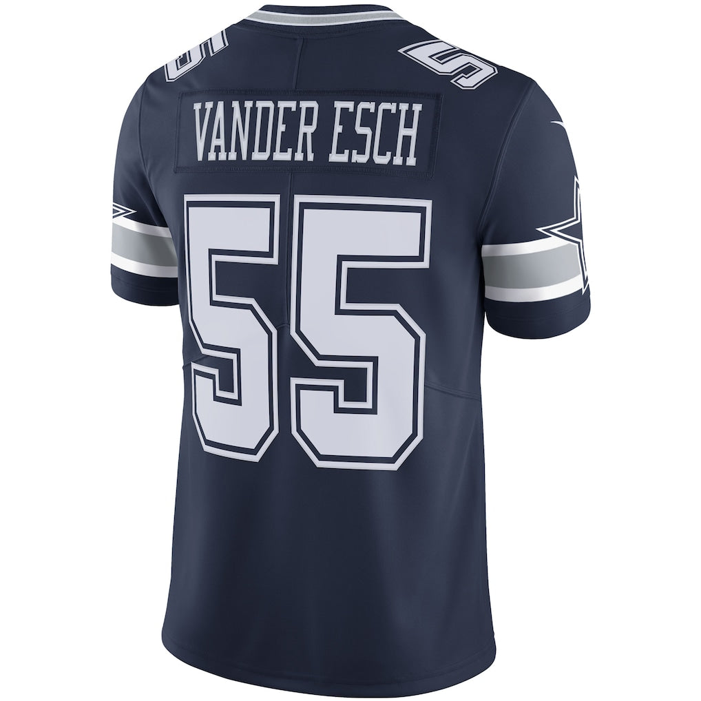 CBdoa D.Cowboys #55 Leighton Vander Esch Navy Vapor Limited Player Jersey