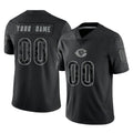 Custom C.Bears Black REFLECTIVE Limited Game Any Name & Numbers CBdoa Stitched Jerseys