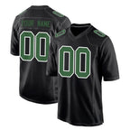 Custom P.Eagles Carbon Green Fashion Home Game Any Name & Numbers CBdoa Stitched Jerseys