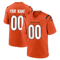 Custom C.Bengals Orange Home Game Any Name & Numbers CBdoa Stitched Jerseys